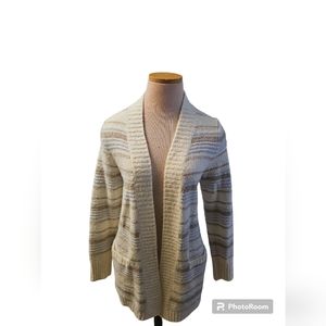 L.l. bean will blend open front cardigan